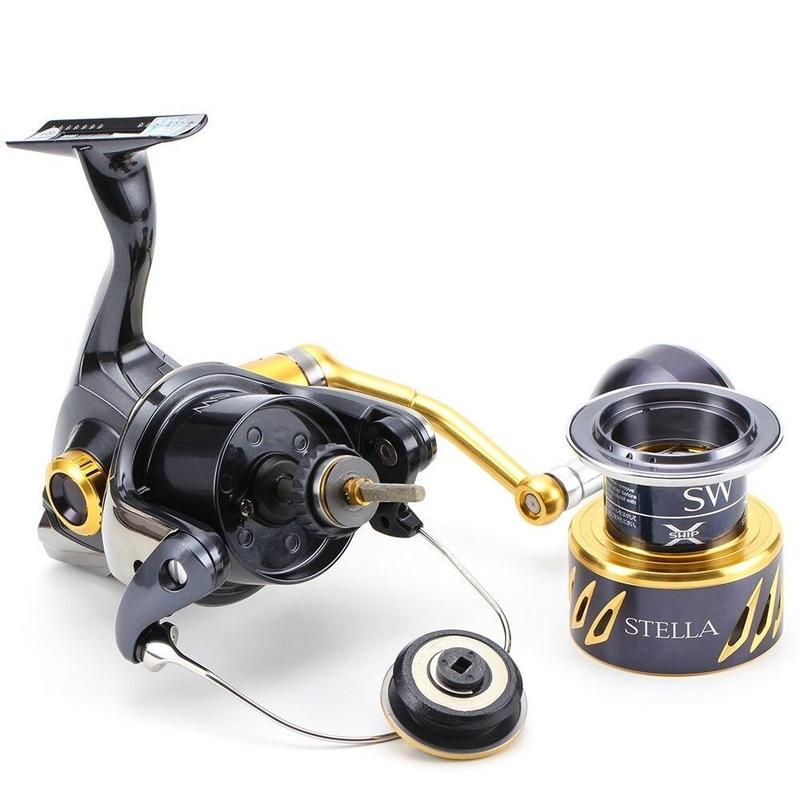 Molinete Shimano Stella SW 3000 Fricção Dianteira Drag 19kg 4.4:1